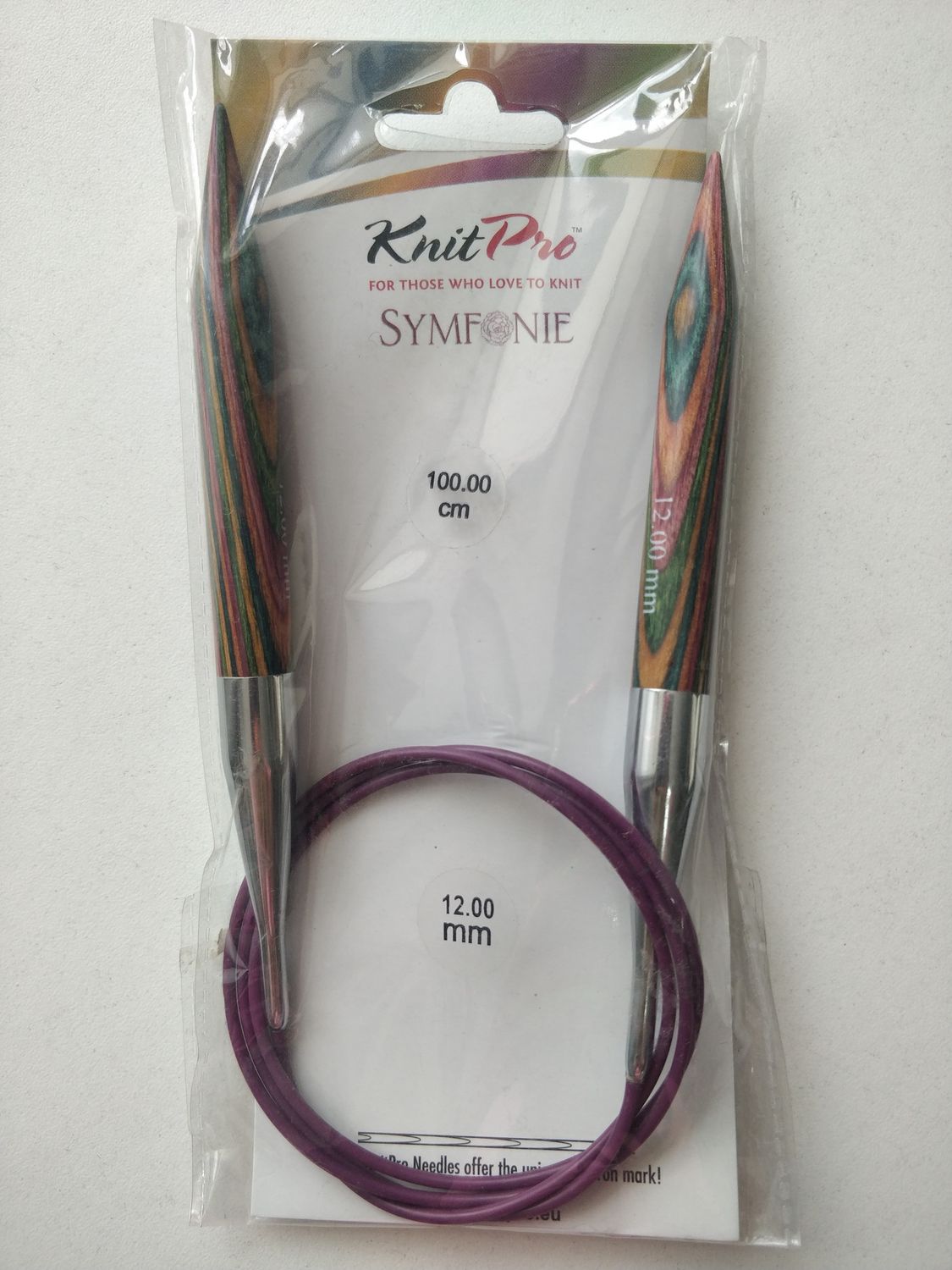 Спицы круговые Knit Pro symfonie, размеры в ассортименте