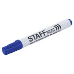 Маркер стираемый для белой доски СИНИЙ, STAFF "PROFIT", 2,5 мм, 151645