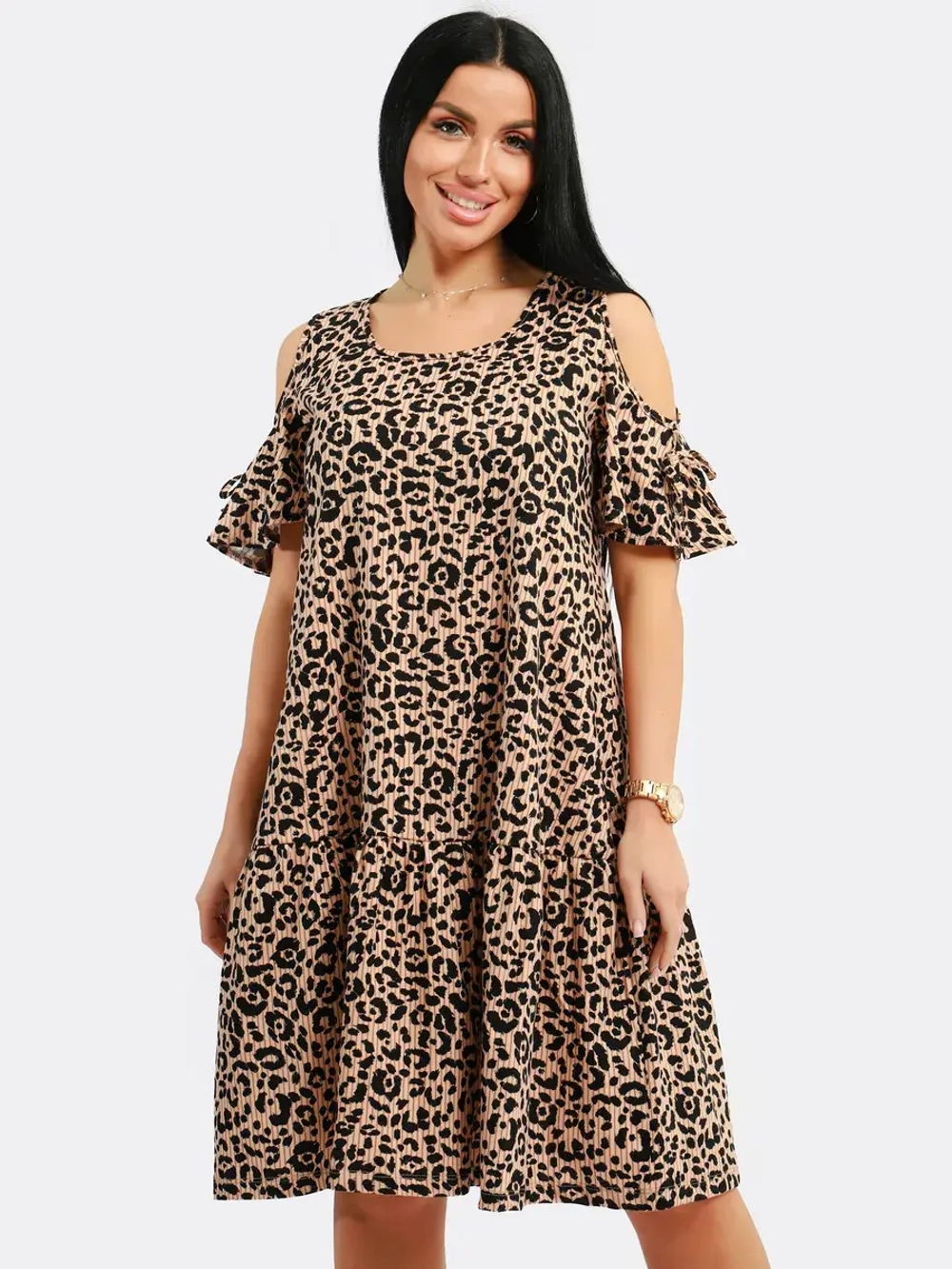 Платье свободное большие размеры