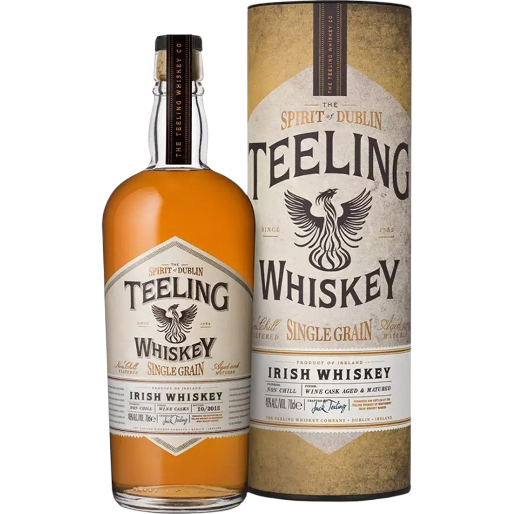 Виски Teeling Single Grain 0,7 л. В тубе