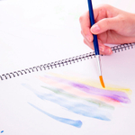 Набор кистей DELI для акварели, нейлон, 4 штуки в уп.,  №3, 5, 7, 9