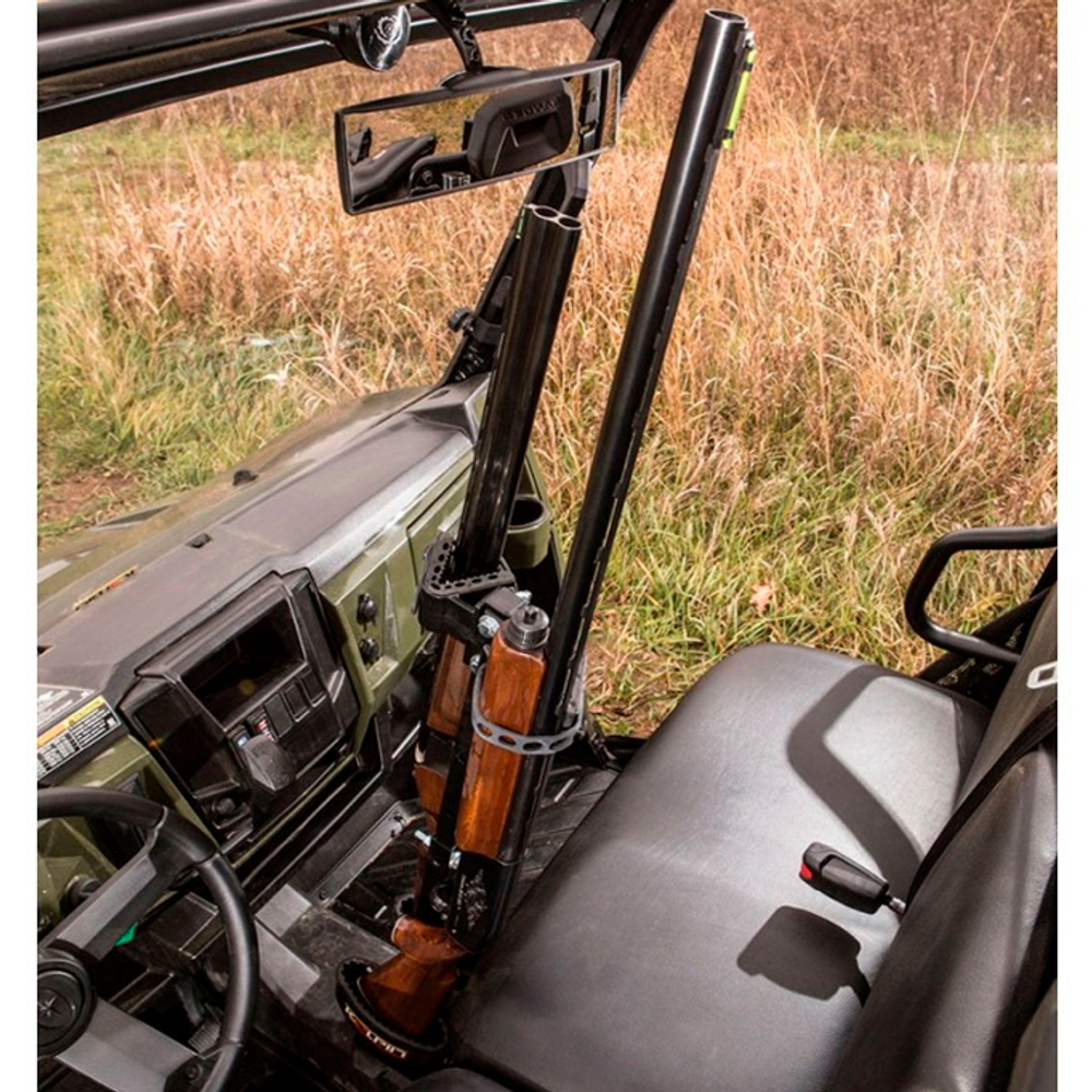 Стойка-держатель 2-х ружей в кабину UTV или автомобиля Kolpin