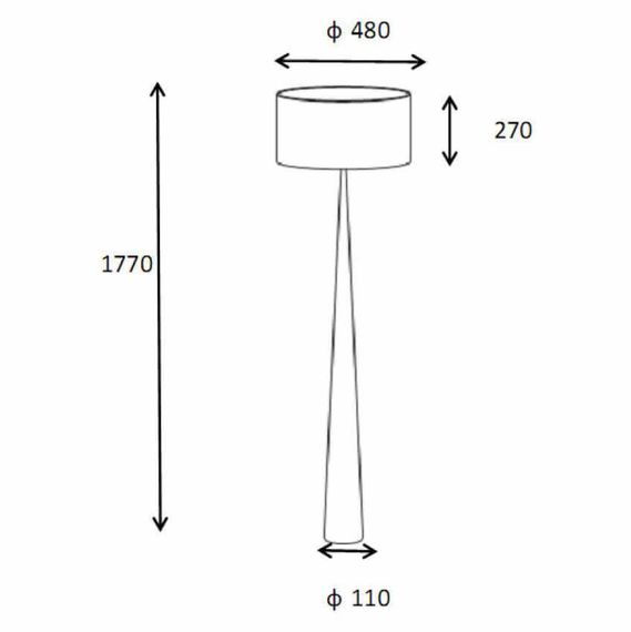 Торшер Lucide Conos 30794/81/72