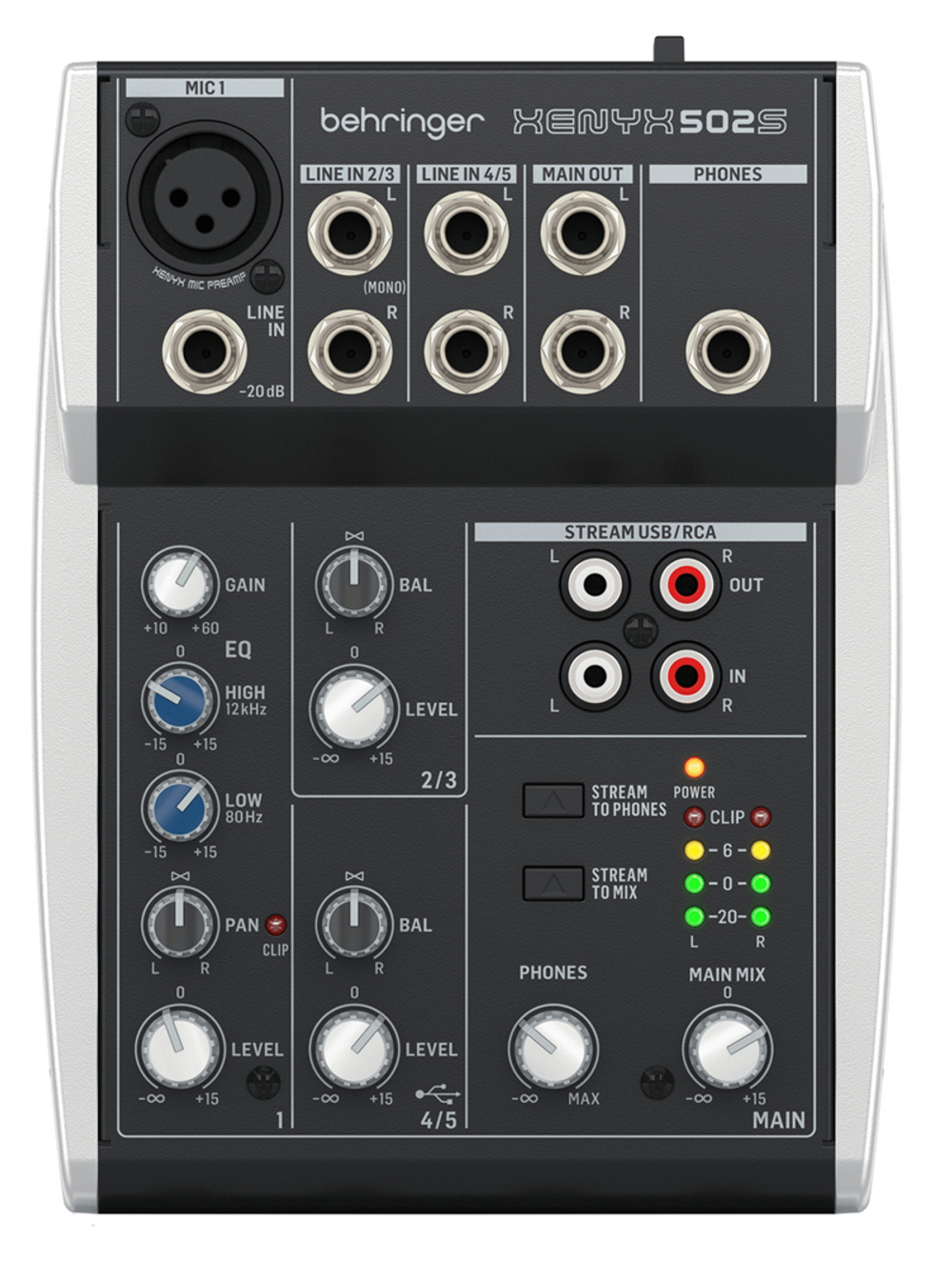 Микшерный пульт BEHRINGER XENYX 502S