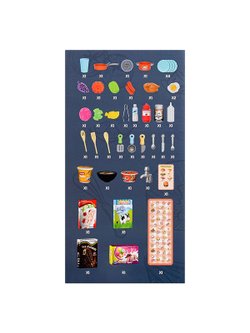 Игровой набор Кухня со звуковыми и световыми эффектами (MJL-708)