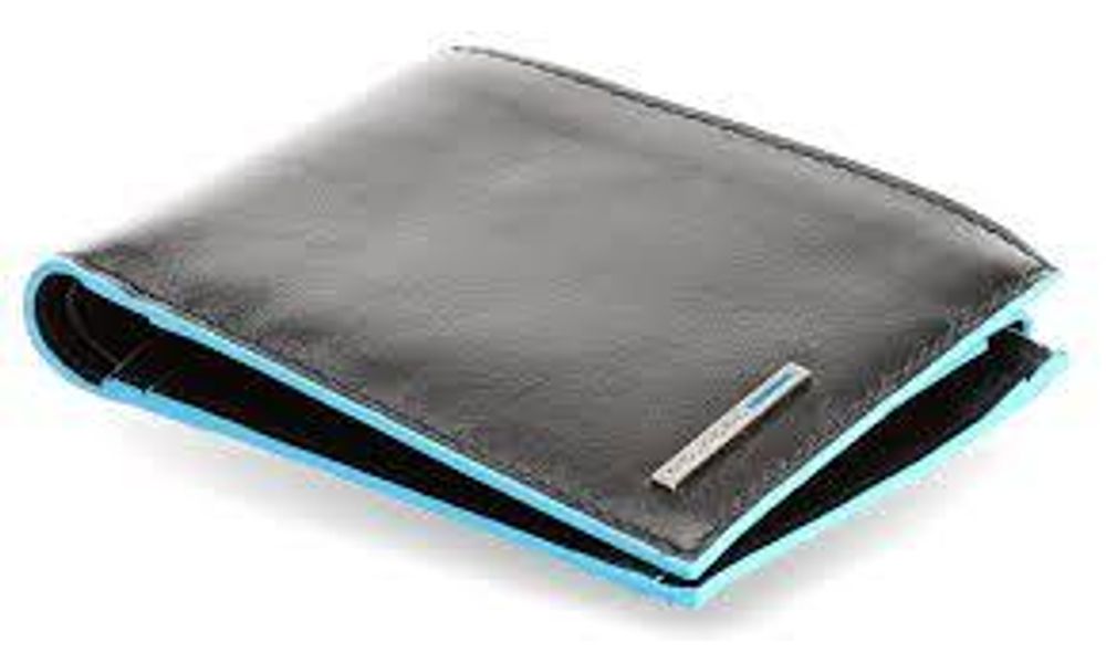 Piquadro Blue Square черный телячья кожа (PU257B2/N)