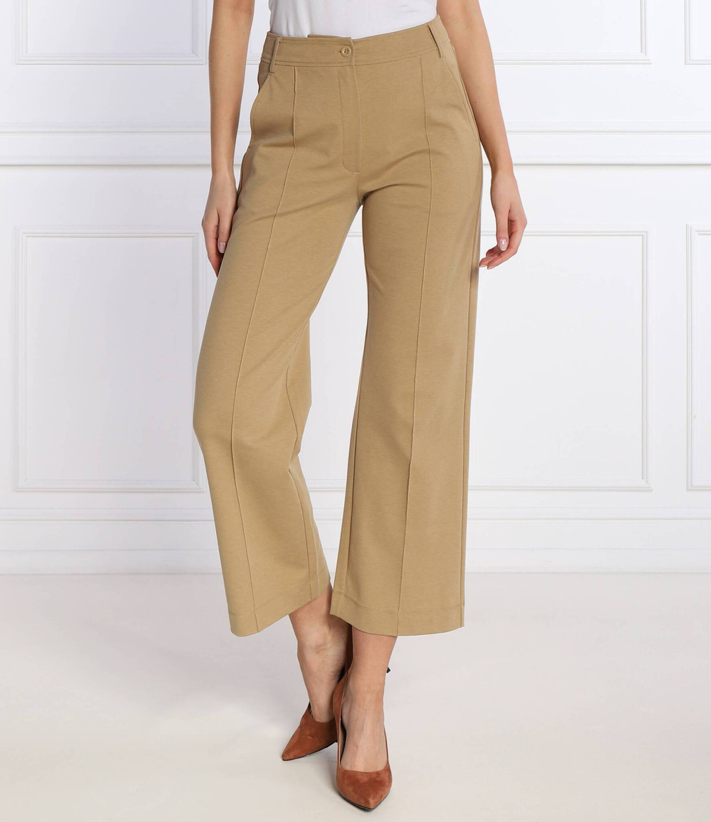 Брюки Weekend MaxMara - светло-коричневый(157810216)