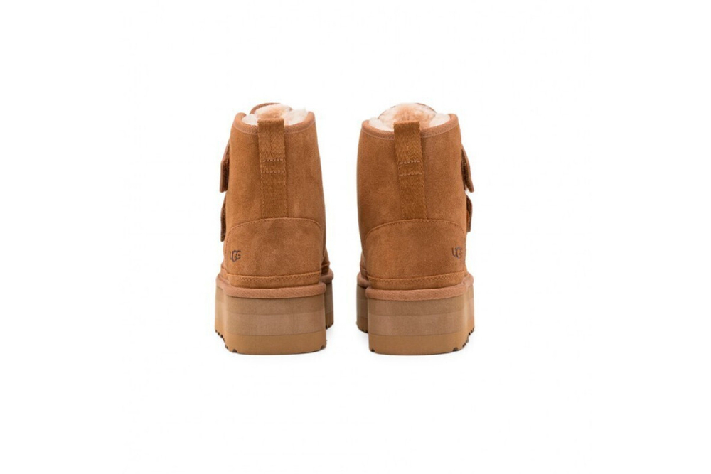 UGG Neumel Platform Buckle Chestnut