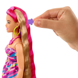 Barbie Totally Hair - Кукла с длинными волосами + модные аксессуары HCM89