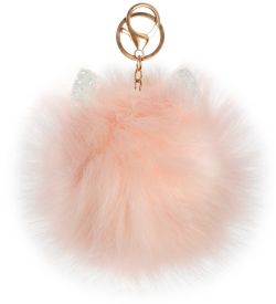 ЯЛ-13-40/11 Брелок «Совенок-пушистик» персиковый