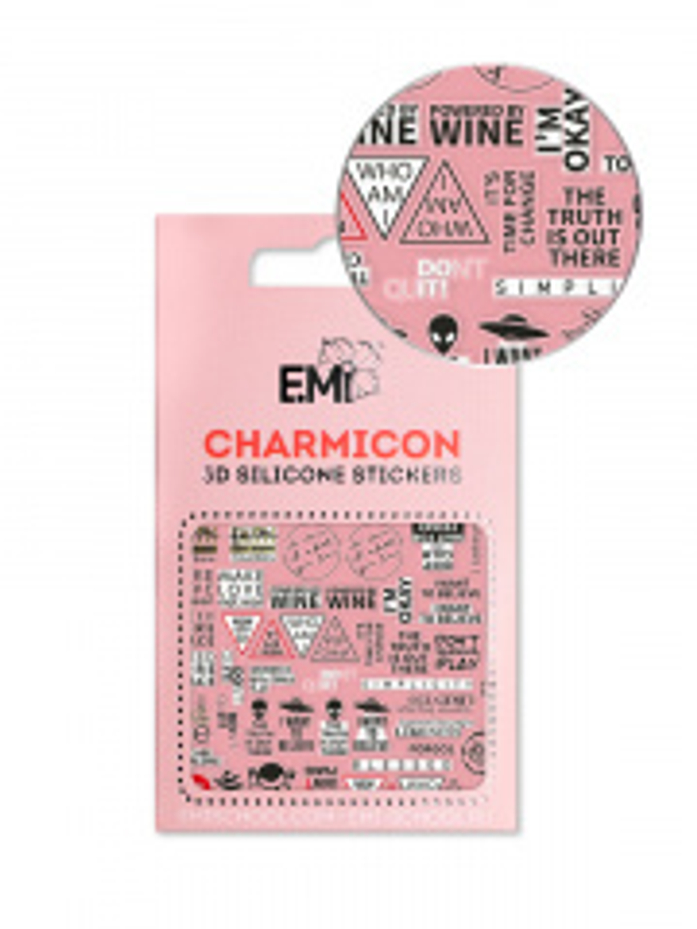 Charmicon 3D Silicone Stickers №141 Street Art