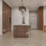 Кварцвиниловая плитка Alpine Floor Chevron Alpine ECO 18-21 MC Гикори