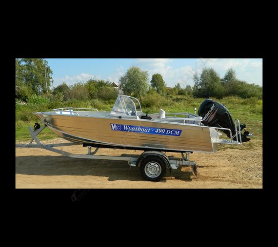 Алюминиевый катер WYATBOAT Wyatboat-490 DCM