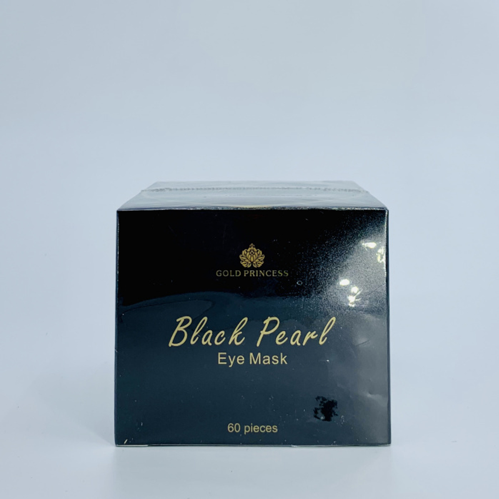 Гидрогелевые патчи для глаз Gold Princess Black Pearl Eye Mask, 60 шт