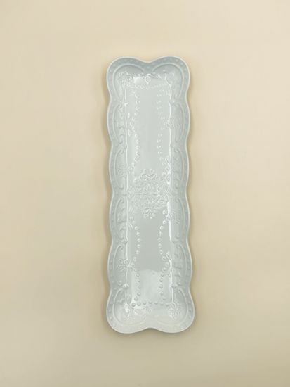 Блюдо сервировочное прямоугольное 31х9х2 см.