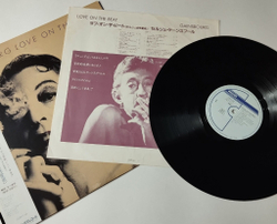 Винтажная виниловая пластинка LP Serge Gainsbourg Серж Генсбур Love On The Beat (Japan 1985) (Obi)