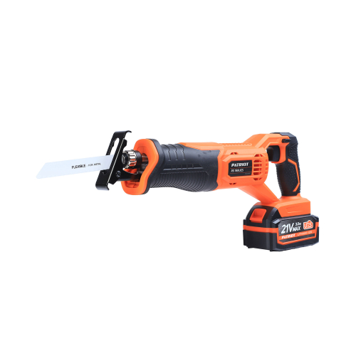 Пила сабельная аккумуляторная PATRIOT RS 188 UES 21 В, Li-ion, 3 Ач, 3000 ход/мин, 22 мм ход, 100 мм в дереве, 1 АКБ ЗУ в комплекте