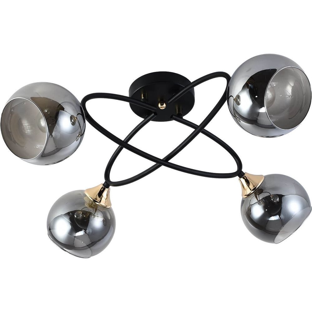 Светильник потолочный 01337-0.3-04 BK+FGD