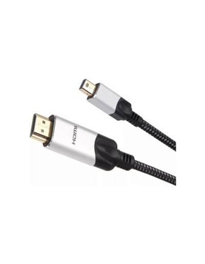 Кабель-переходник miniDisplayPort M-> HDMI M 4K@60Hz 1.8m VCOM (CG615M-1.8M)