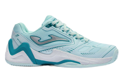 Женские теннисные кроссовки Joma Set Lady 2627 Clay - turquoise