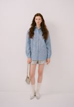 Рубашка с длинным рукавом Ice blue