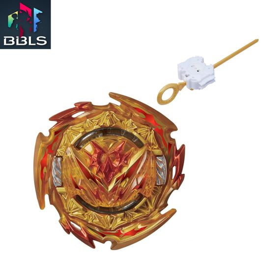 Волчок и лаунчер Dynamite Belial gold из B190 от Takara Tomy