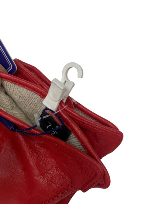 Перчатки. Женские. Материал верха: Кожаные. Подклад: Трикотаж-шерсть.В упаковке 5 шт.