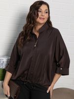 Блуза Серенада (шоколад) Б15134-24М LT Collection