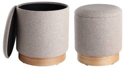 Набор из 2 пуфов-сундуков Eglo Mashike 424034