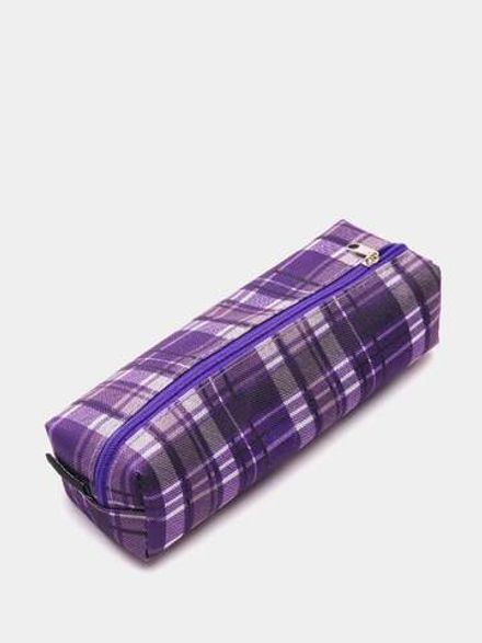 Пенал мягкий 200*60*40 Brauberg Шотландия, полиэстер, ассорти