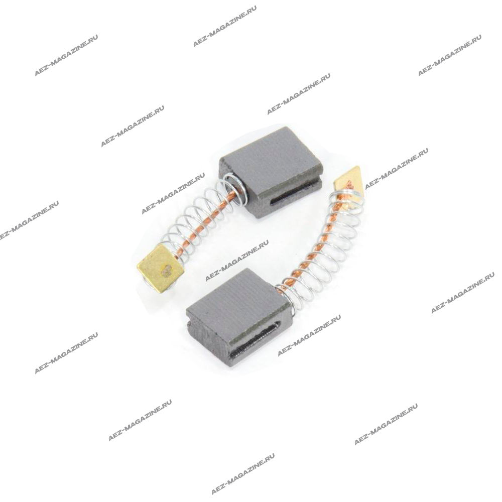 Электроугольная щетка 6х11х13 Пружина, пятак прямоугол (для STERN CS 160 1200Wt)