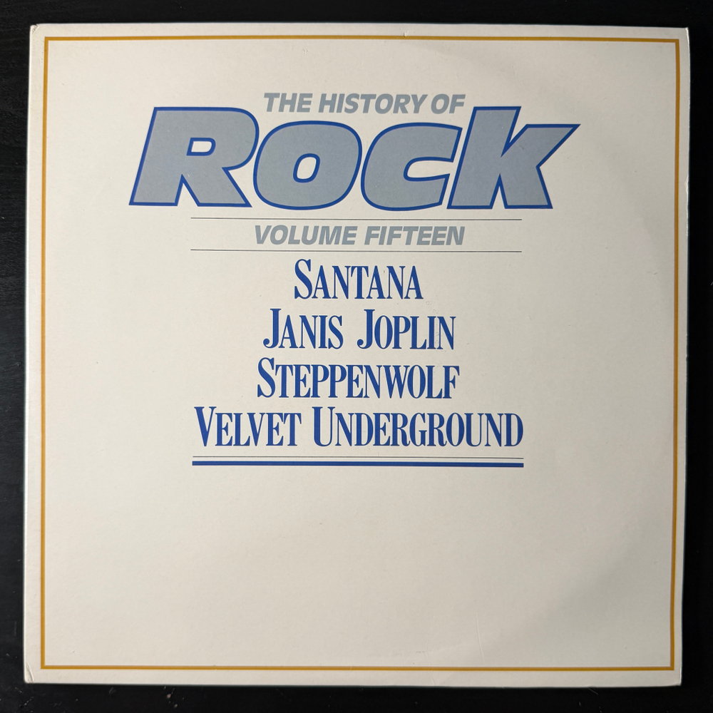 Сборник History Of Rock 15 2LP (Англия 1983г.)