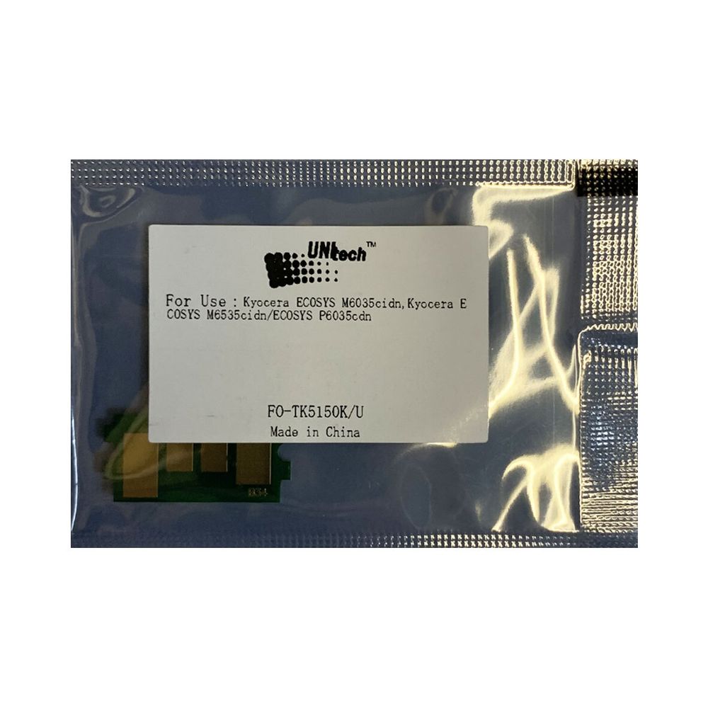 Чип к-жа (TK-5150K) Kyocera ECOSYS P6035/M6035/M6535 (12K) (type B34) black UNItech(Apex)