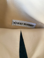 Кожаные сапоги Manolo Blahnik, 37
