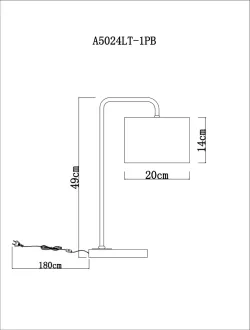 Декоративная настольная лампа Arte Lamp