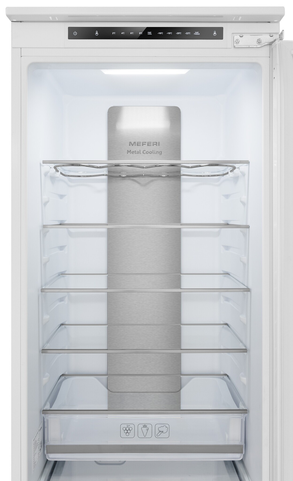 Встраиваемый холодильник с инвертором Meferi MBR193 TOTAL NO FROST ULTRA фото 13