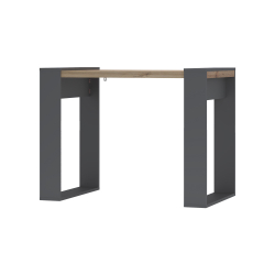 Стол компьютерный "Арчи" Графит/Дуб керра