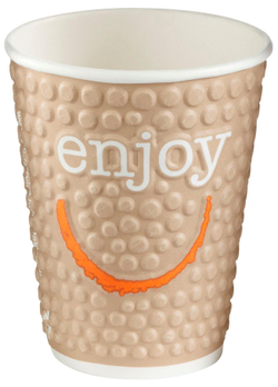 Одноразовые стаканы 200 мл бумажные "Enjoy" ( NDW9, 2 сл., 20 шт.)