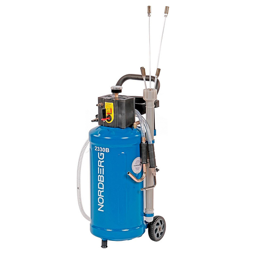 NORDBERG (2330B) Установка для сбора масла пневматическая, 30 л, синяя