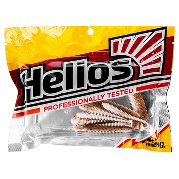 Виброхвост Liny Catcher 2,35'/6 см Rusty & White 12шт. (HS-5-005) Helios