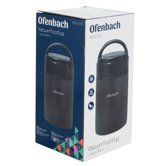 Термос для еды 800 мл. из нержавеющей стали Ofenbach NB 101302