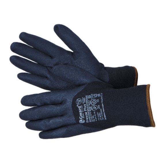Перчатки Gward Freeze Plus утепленные двуслойные со вспененным нитриловым покрытием