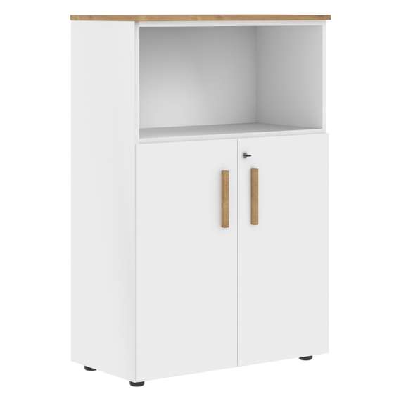 Шкаф с глухими малыми дверьми и топом FMC 80.3(Z)  802х429х1213 FORTA