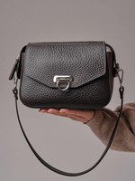 Женская сумка кросс-боди Azaro темно-коричневый соло