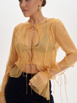 Блуза шифоновая