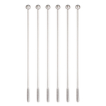 Набор из 6 палочек для коктейлей barware в подарочной упаковке