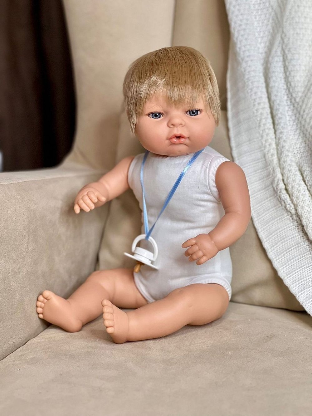 Кукла Berbesa мягконабивная 42см Raul (4318S)