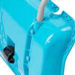 Скрепер для уборки снега, полипропилен, колеса, 750х445х1275 мм, рукоятка с ПВХ, LUXE Palisad