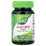 Nature's Way, Smart Q10™, коэнзим Q10, тропические фрукты, 100 мг, 30 жевательных таблеток