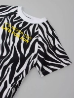 Платье в садик для девочки с принтом